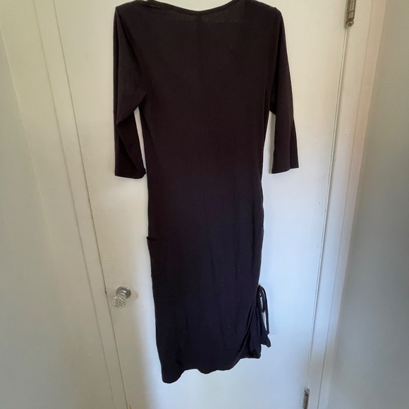 Jersy knit Midi dress in midnight blue, Horny Toad - Picture 6 of 8